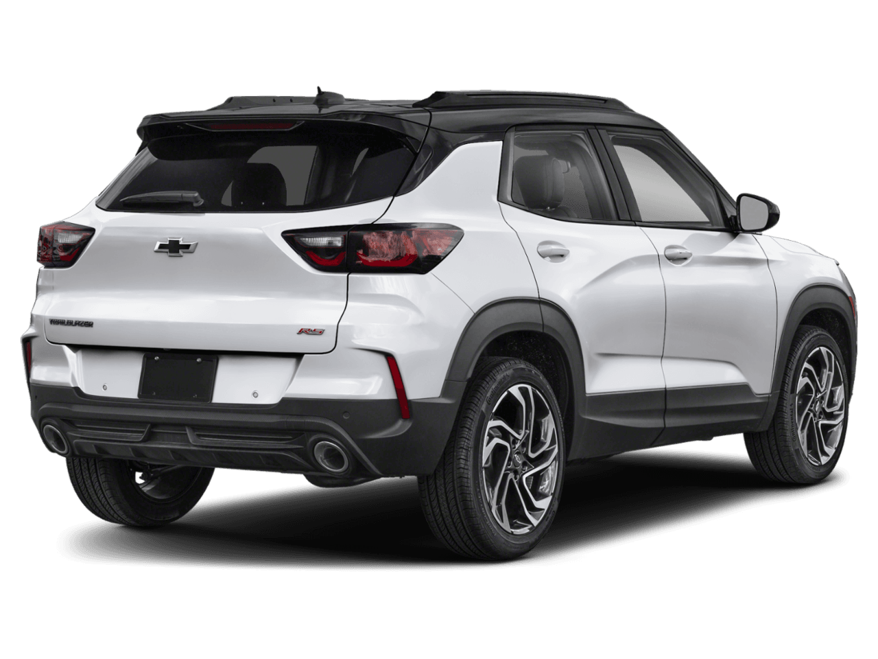 2026 Chevrolet Trailblazer RS - Rear 3/4, facing to the right
