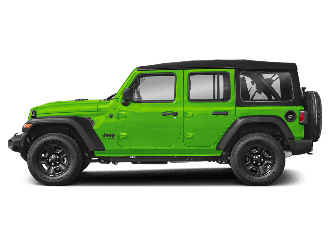 2025 Jeep Wrangler Rubicon - Profile, facing to the left