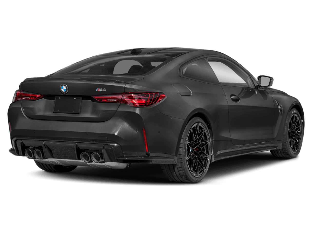 2026 BMW M4  - Rear 3/4, facing to the right