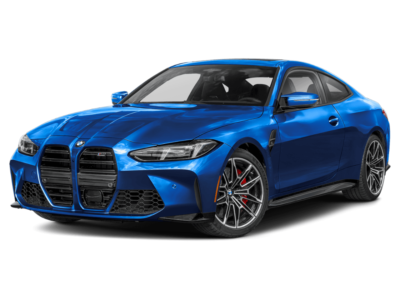 2026 BMW M4 Competition - Front 3/4, facing to the left