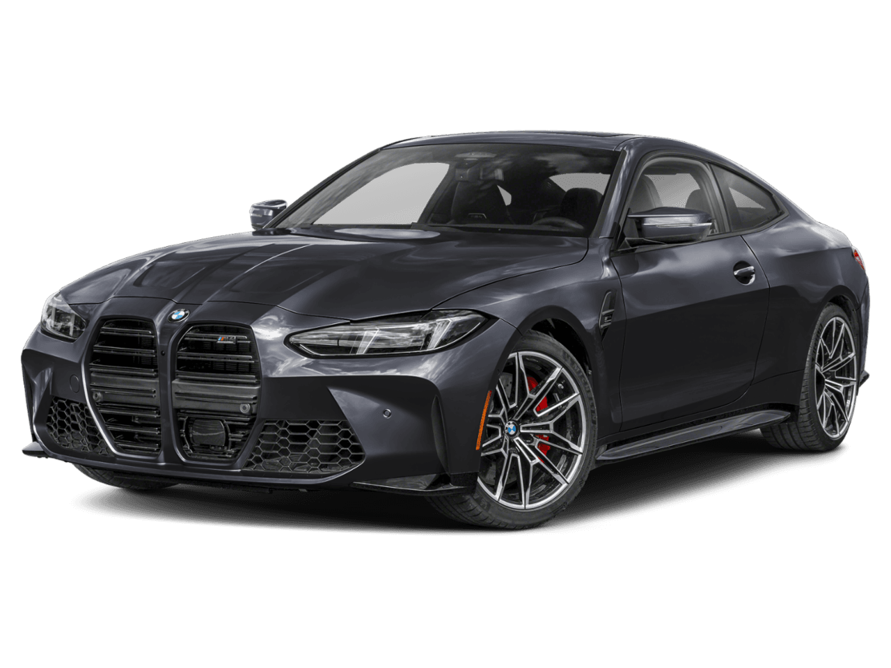 2026 BMW M4 Competition xDrive - Front 3/4, facing to the left