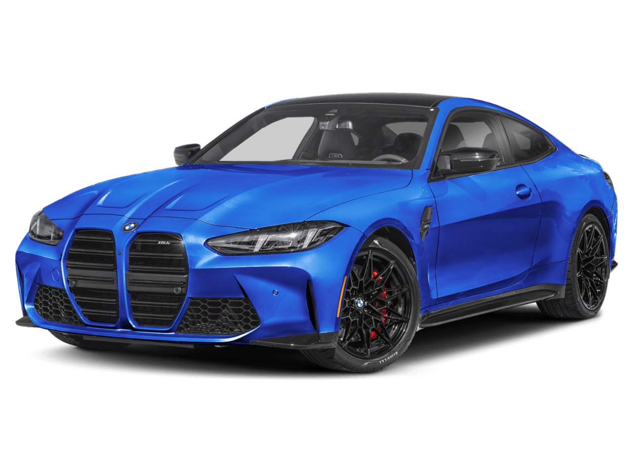 2026 BMW M4 Competition xDrive - Front 3/4, facing to the left