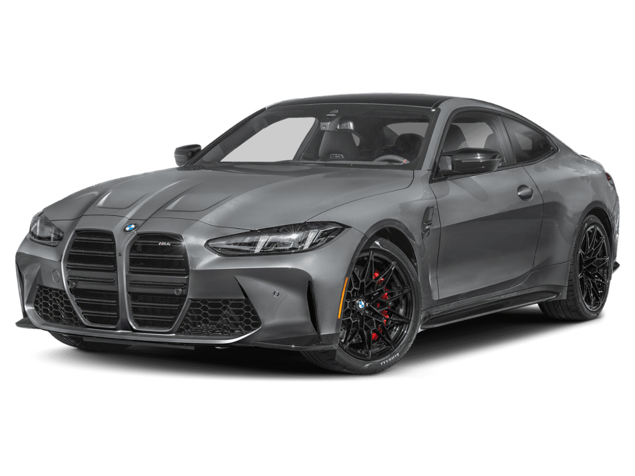 2026 BMW M4 Competition xDrive - Front 3/4, facing to the left