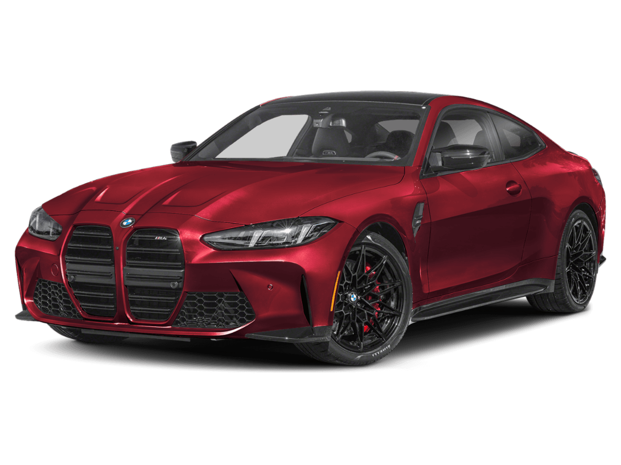 2026 BMW M4 Competition xDrive - Front 3/4, facing to the left