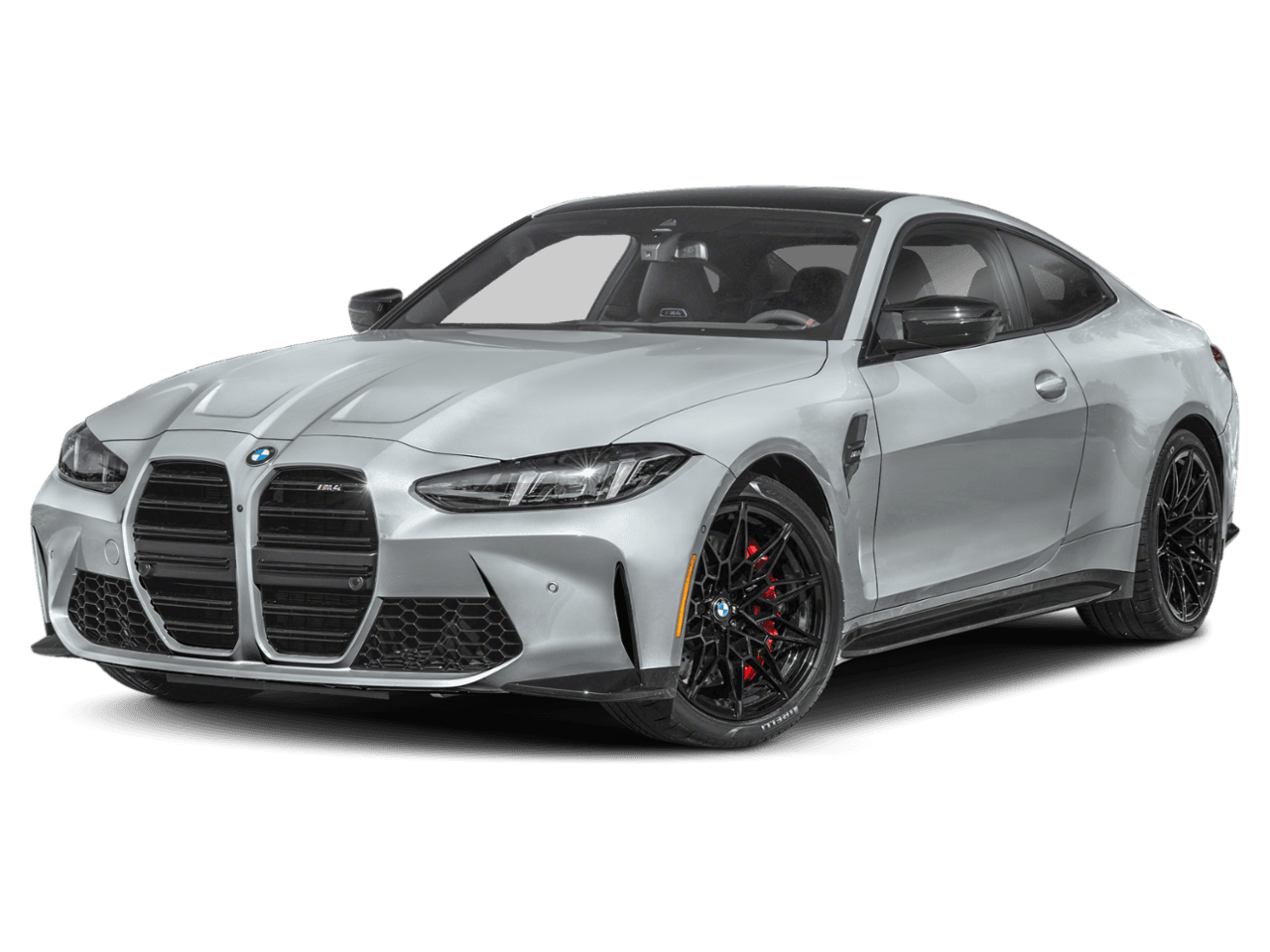 2026 BMW M4 Competition xDrive - Front 3/4, facing to the left
