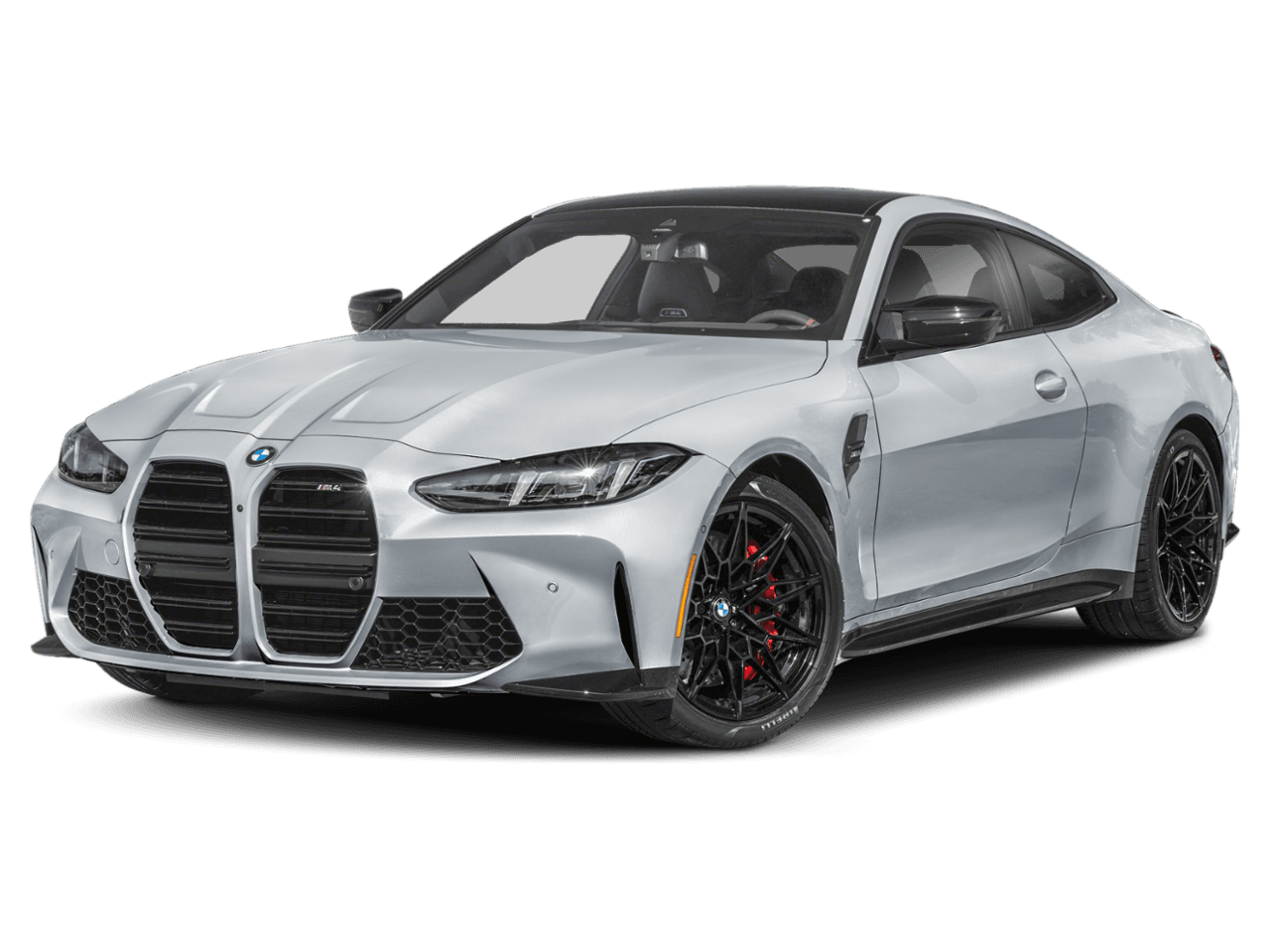 2026 BMW M4 Competition xDrive - Front 3/4, facing to the left