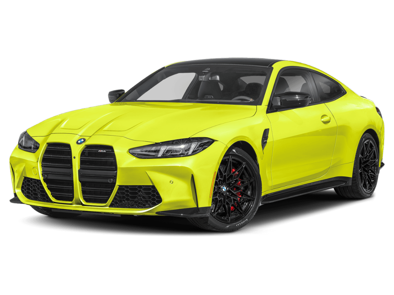 2026 BMW M4 Competition xDrive - Front 3/4, facing to the left