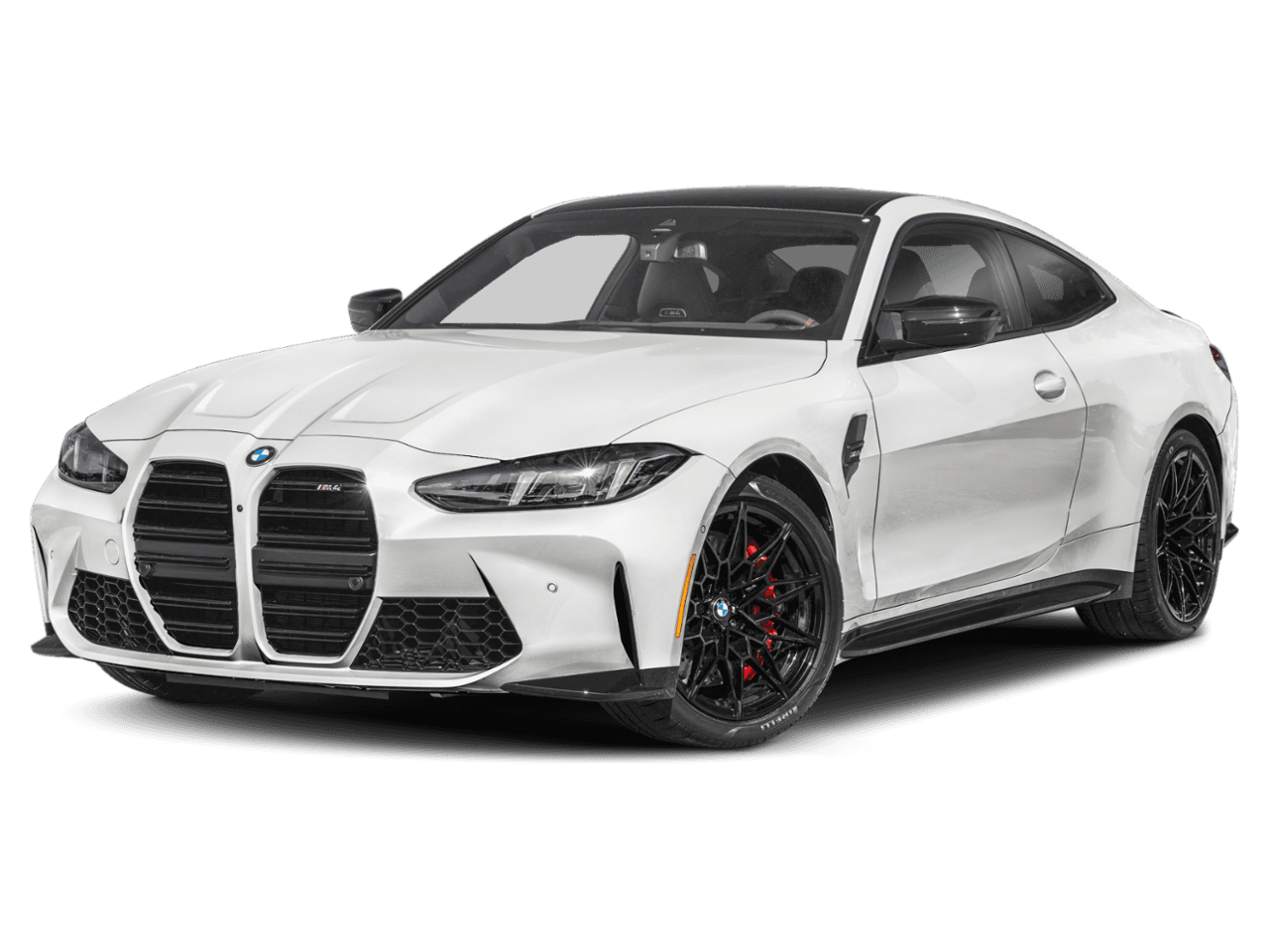 2026 BMW M4 Competition xDrive - Front 3/4, facing to the left