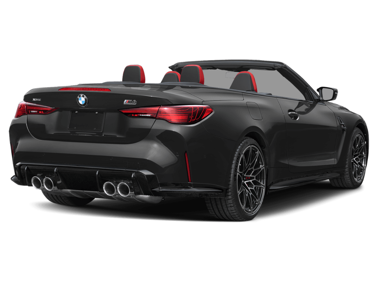 2026 BMW M4 Competition - Rear 3/4, facing to the right