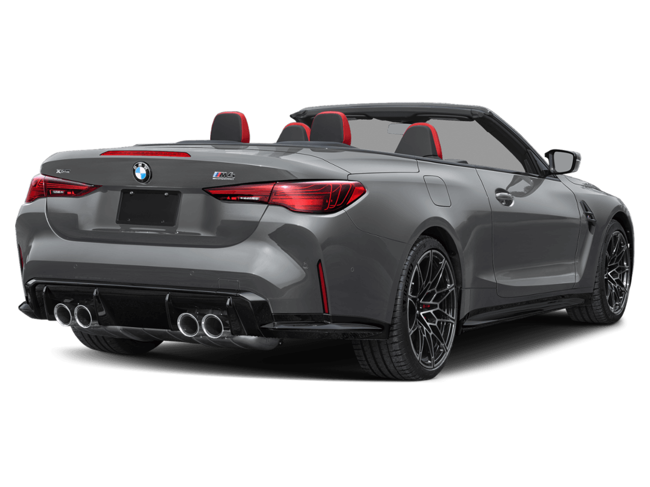 2026 BMW M4 Competition - Rear 3/4, facing to the right