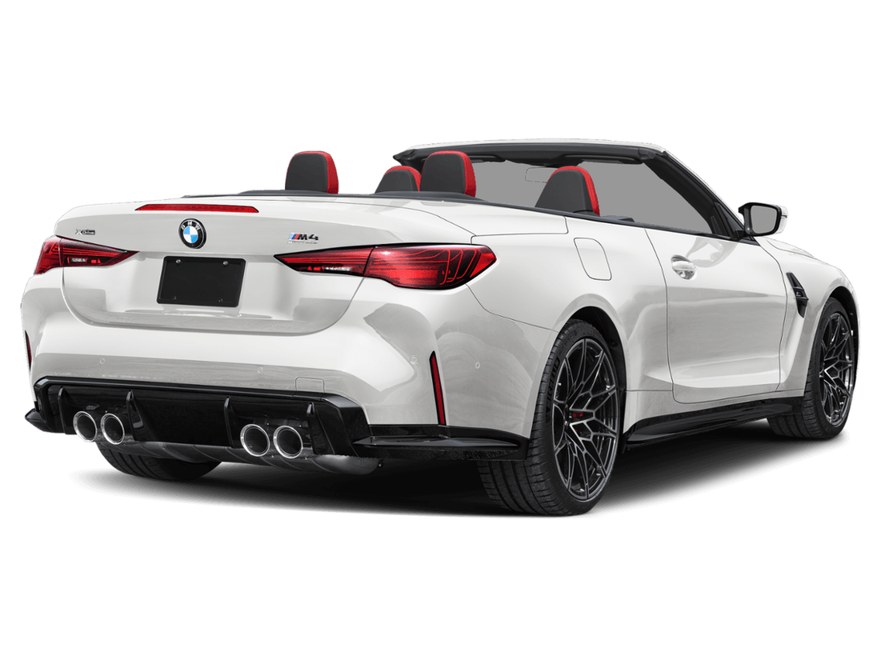 2026 BMW M4 Competition - Rear 3/4, facing to the right