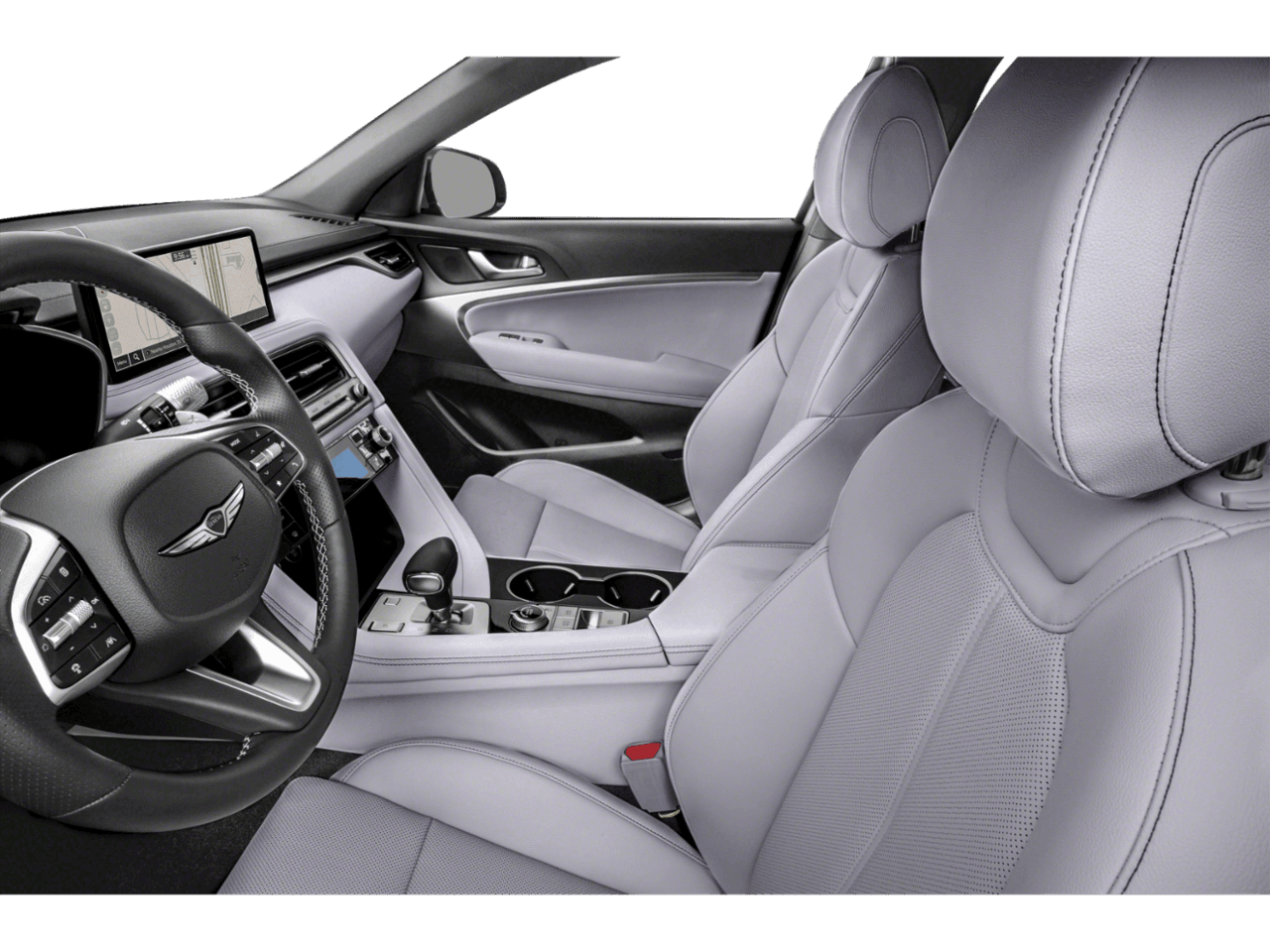 2026 Genesis G70 2.5T Standard - Interior Driver's Side with Door Open, Front Seat Feature
