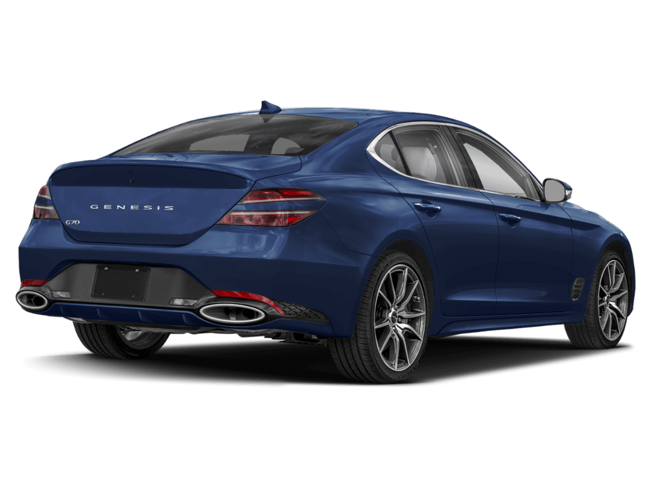 2026 Genesis G70 2.5T - Rear 3/4, facing to the right