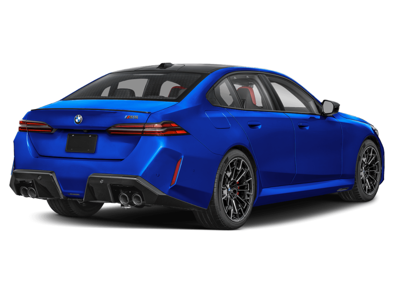 2026 BMW M5  - Rear 3/4, facing to the right