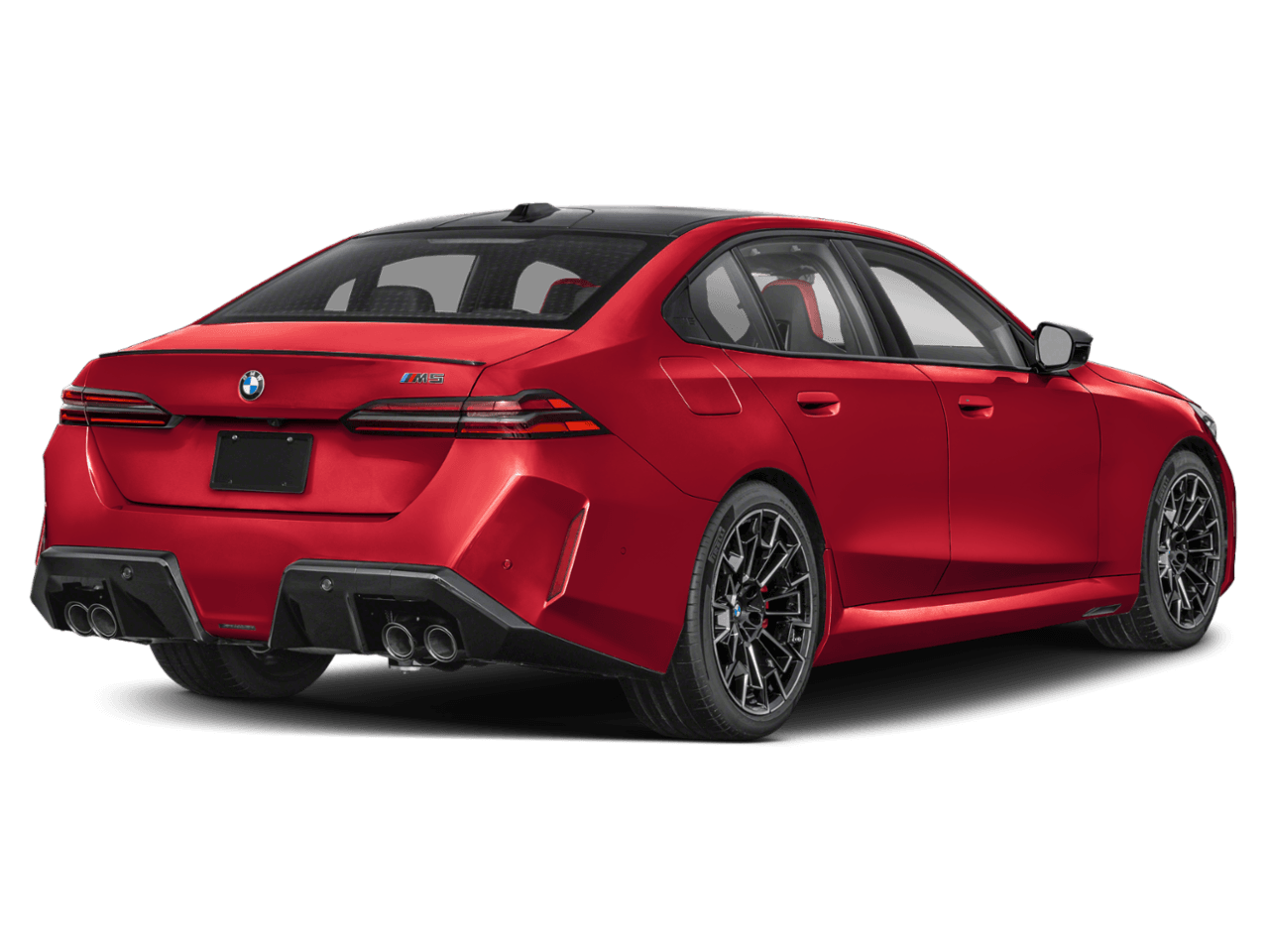 2026 BMW M5  - Rear 3/4, facing to the right