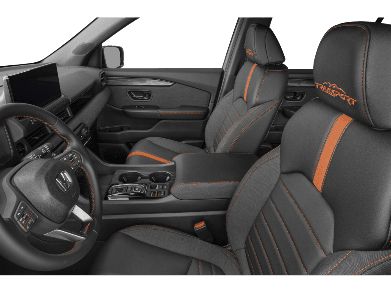 2026 Honda Passport TrailSport - Interior Driver's Side with Door Open, Front Seat Feature