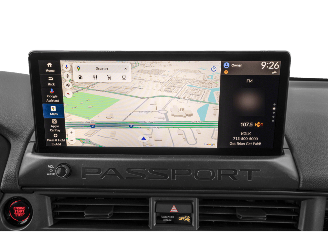 2026 Honda Passport TrailSport - Interior Navigation System
