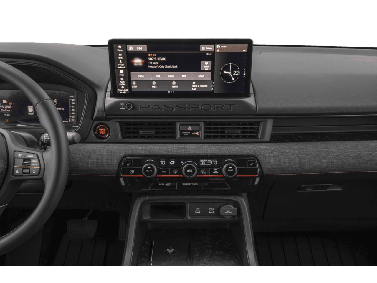 2026 Honda Passport TrailSport - Interior Stereo System