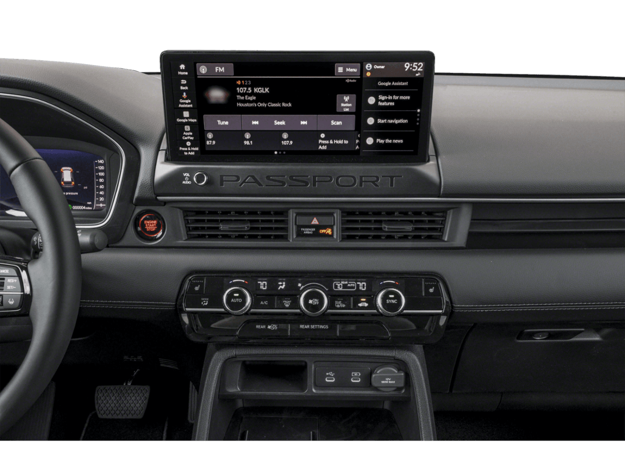 2026 Honda Passport RTL - Interior Stereo System