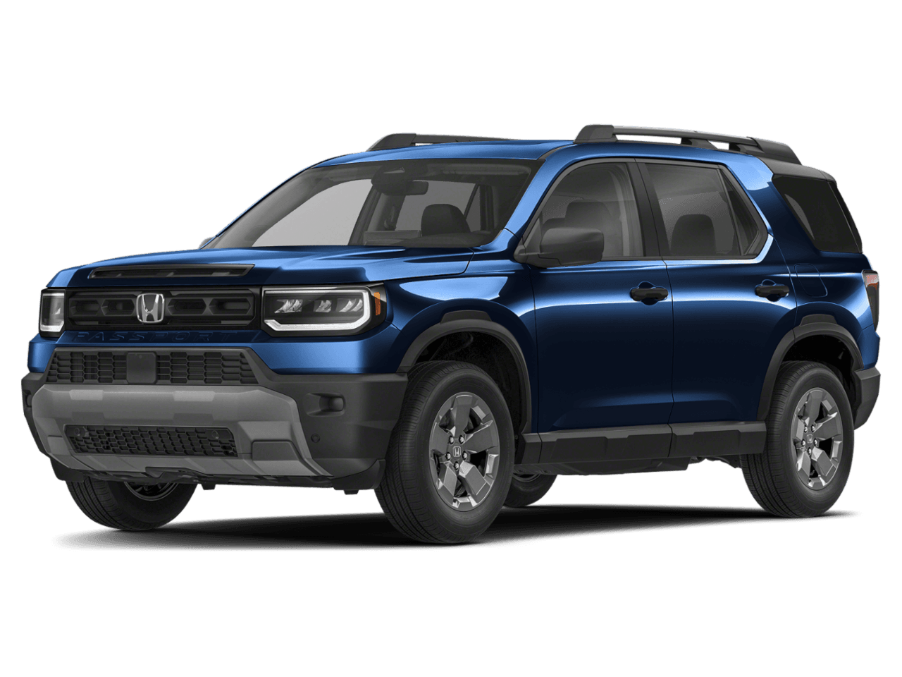 2026 Honda Passport RTL Towing - Front 3/4, facing to the left