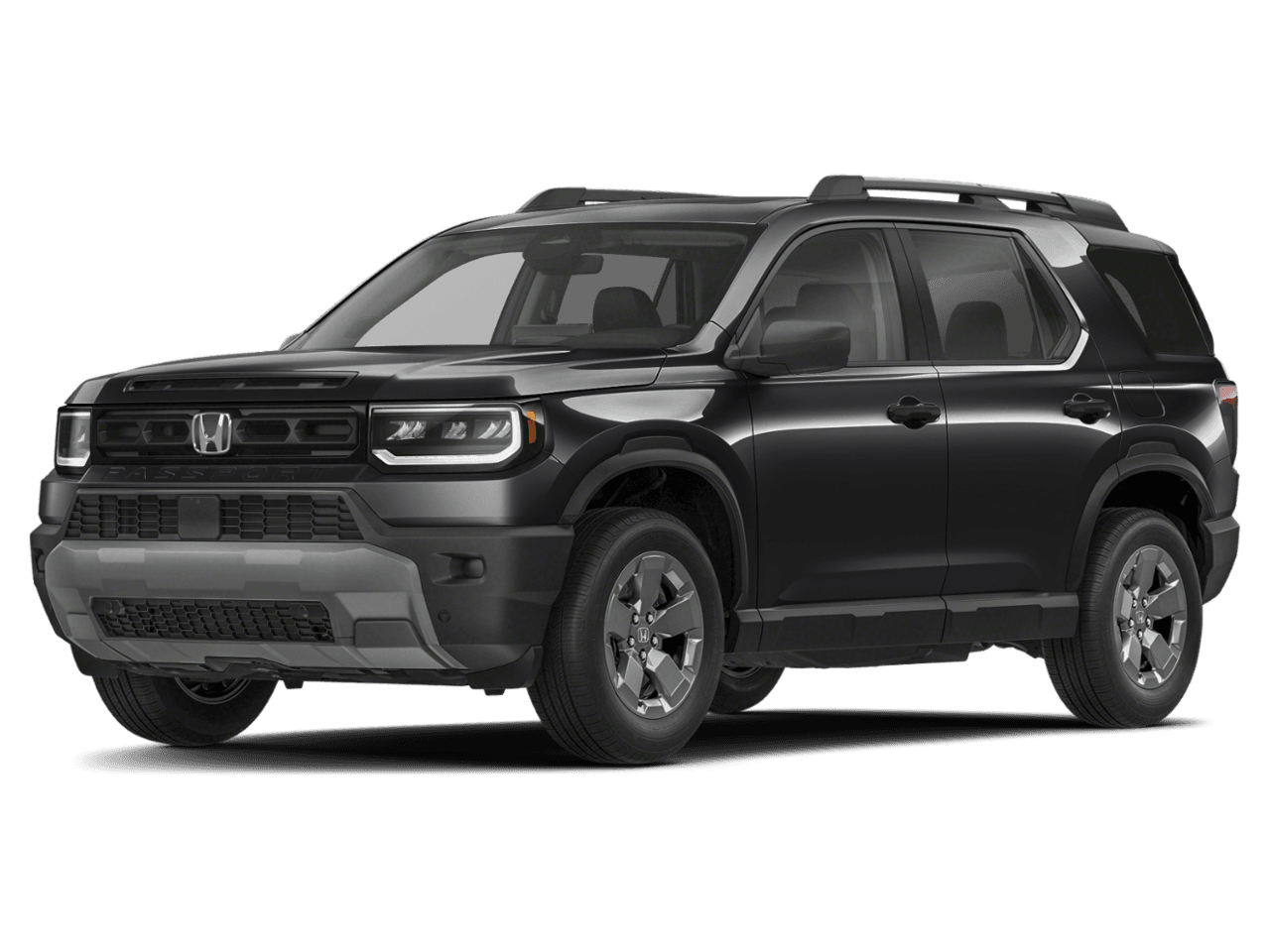 2026 Honda Passport RTL Towing - Front 3/4, facing to the left