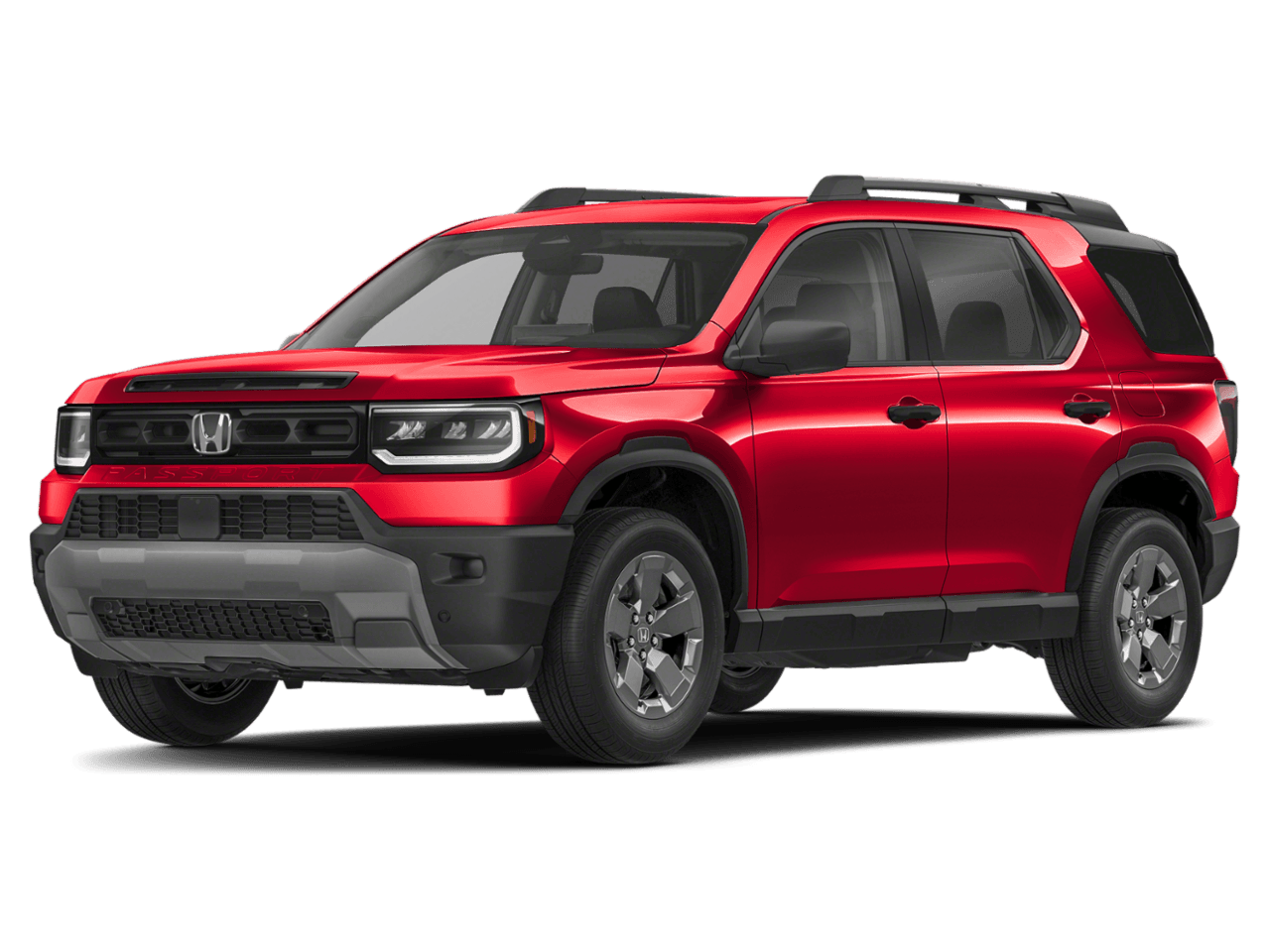 2026 Honda Passport RTL Towing - Front 3/4, facing to the left