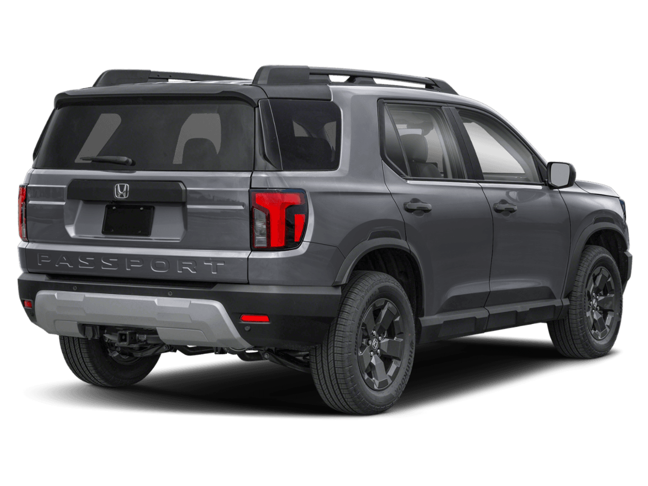 2026 Honda Passport RTL Towing - Rear 3/4, facing to the right