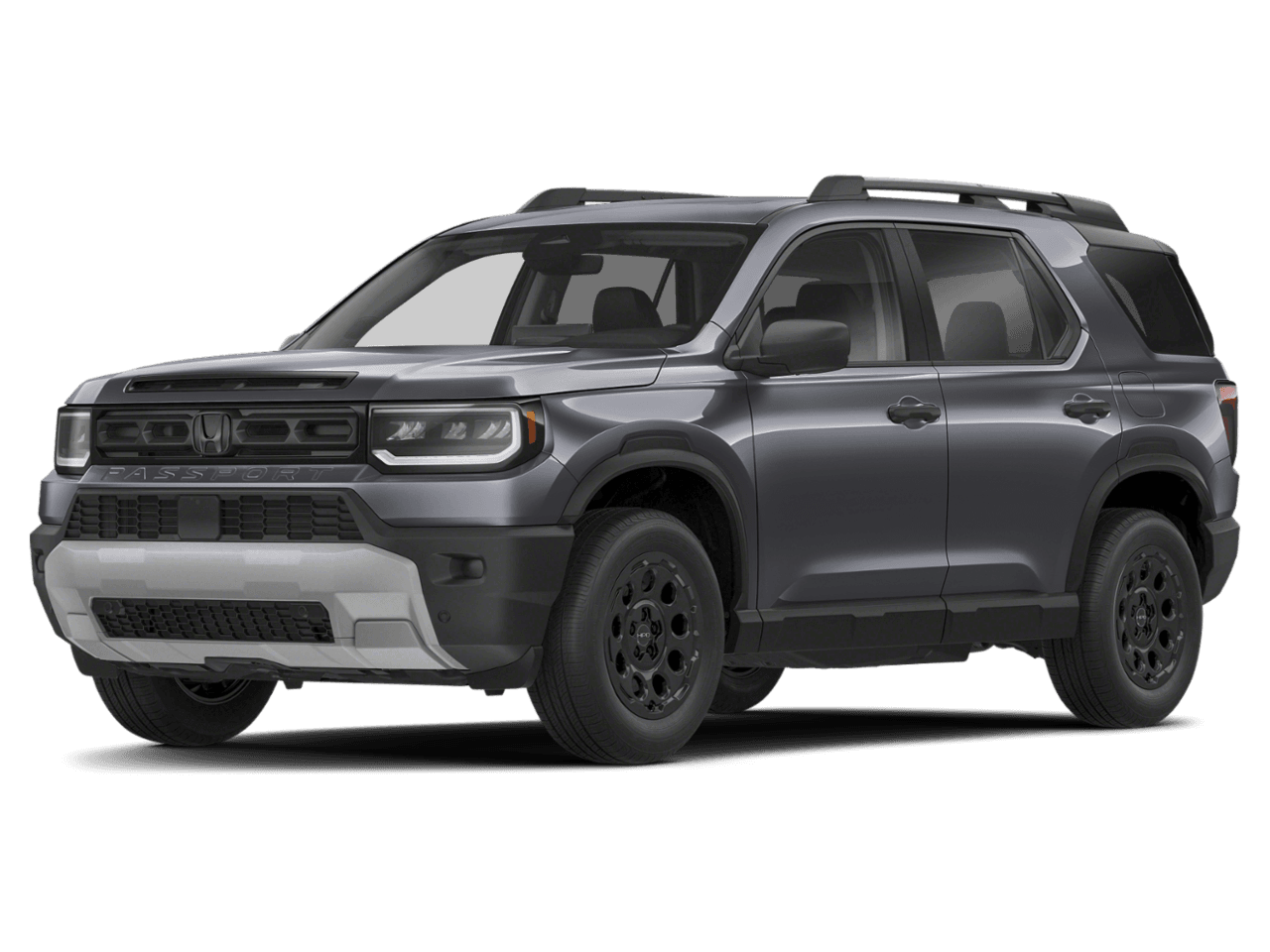 2026 Honda Passport RTL Blackout - Front 3/4, facing to the left