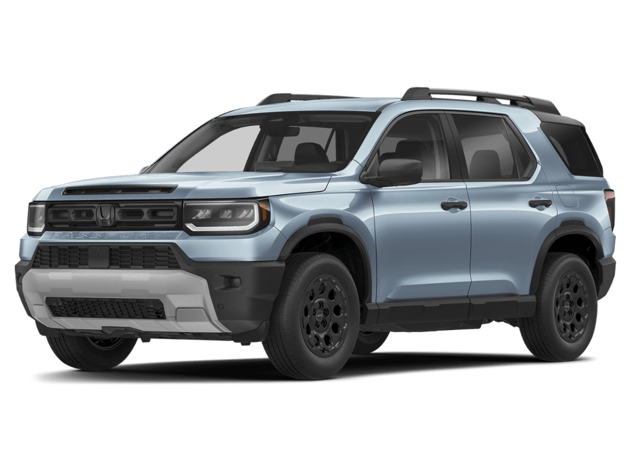 2026 Honda Passport RTL Blackout - Front 3/4, facing to the left