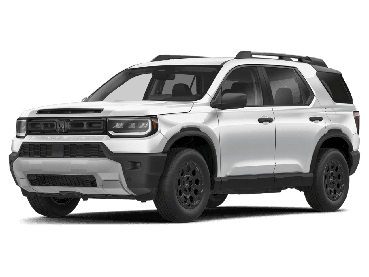 2026 Honda Passport RTL Blackout - Front 3/4, facing to the left