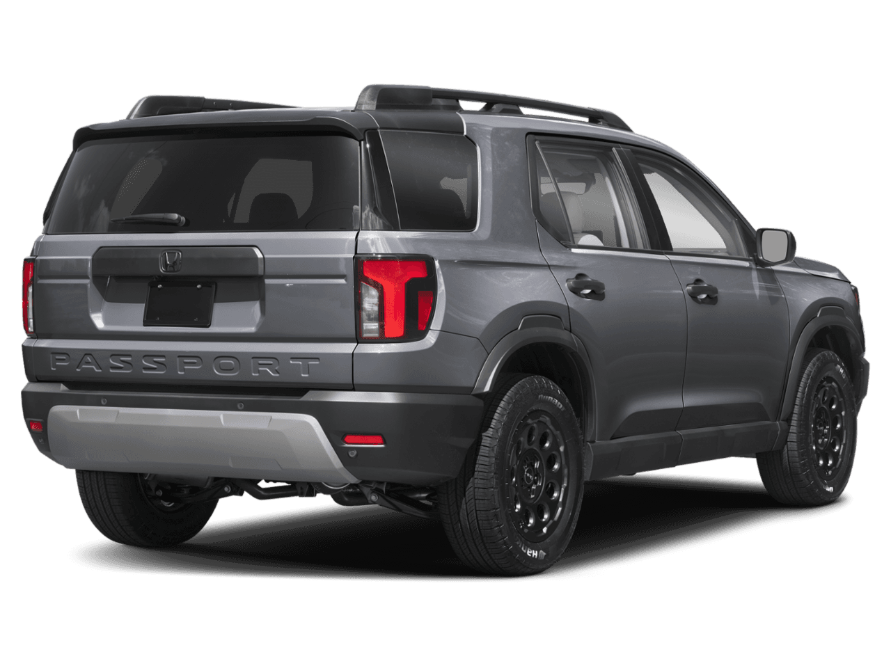 2026 Honda Passport RTL Blackout - Rear 3/4, facing to the right