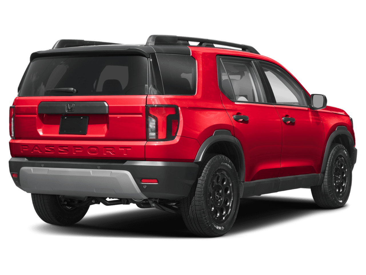 2026 Honda Passport RTL Blackout - Rear 3/4, facing to the right