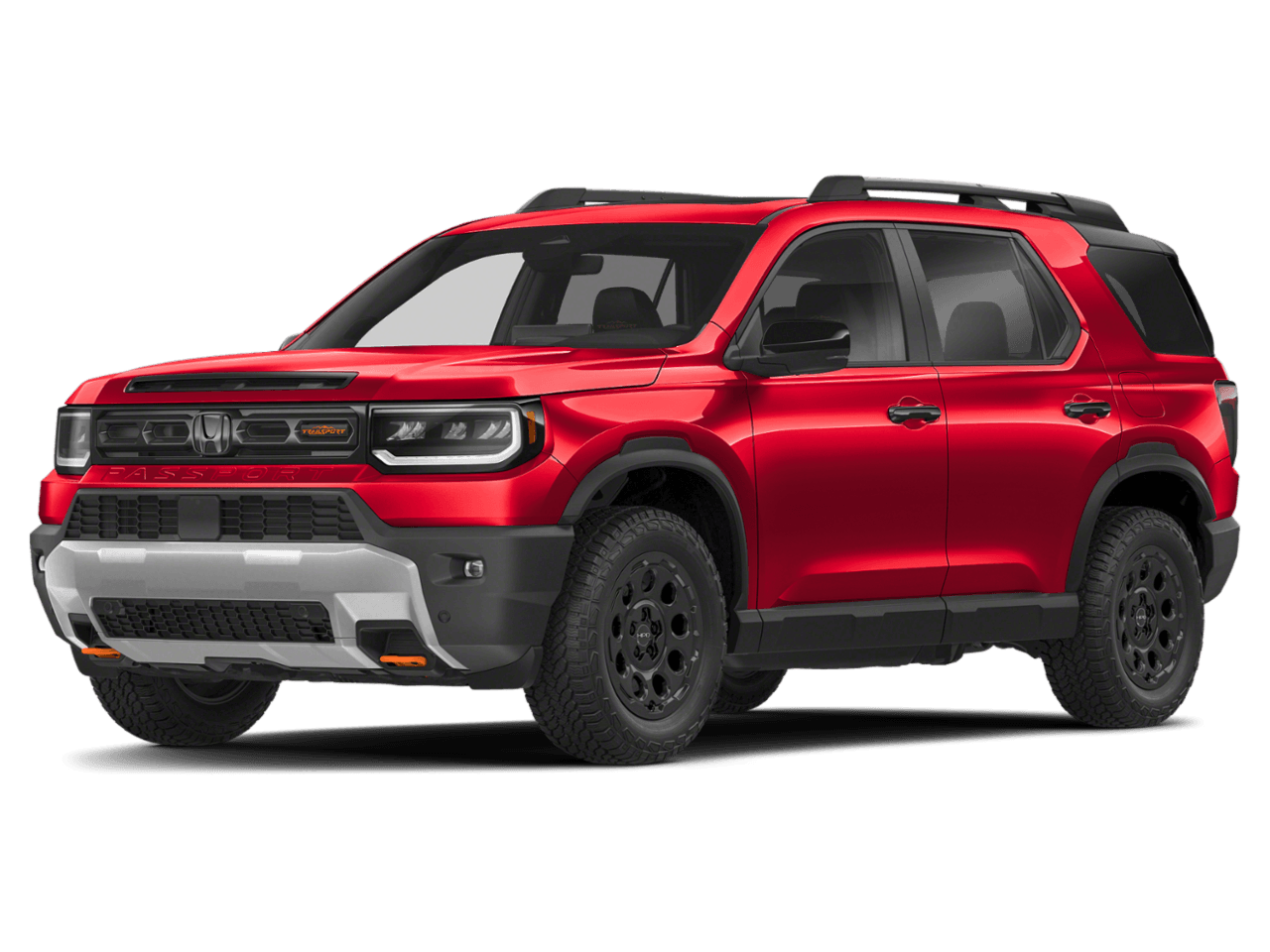 2026 Honda Passport TrailSport Blackout - Front 3/4, facing to the left