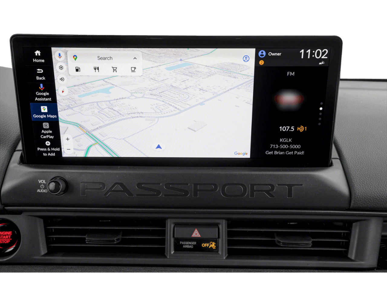 2026 Honda Passport TrailSport Blackout - Interior Navigation System