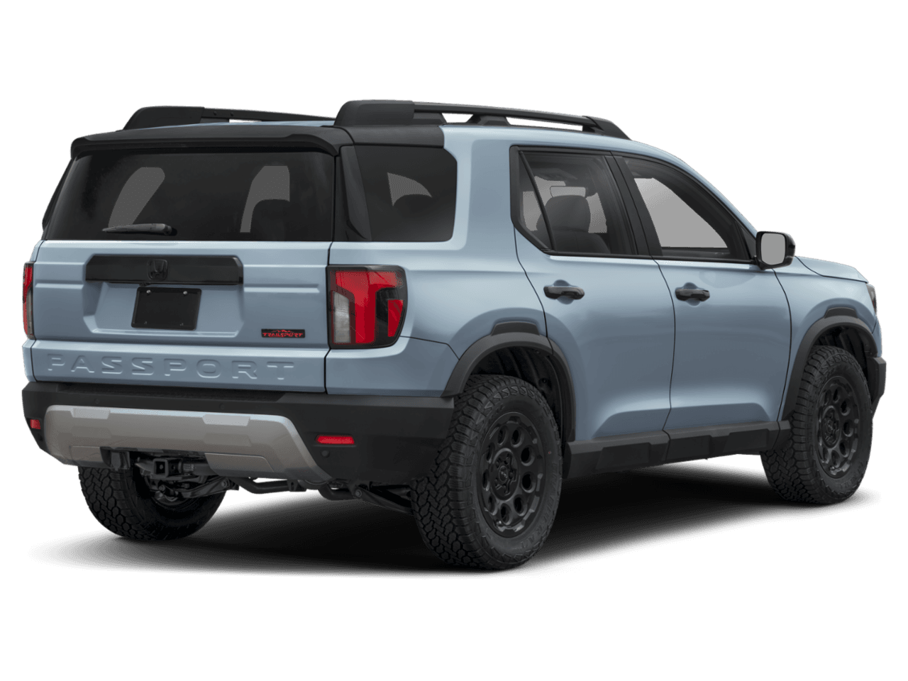 2026 Honda Passport TrailSport Blackout - Rear 3/4, facing to the right