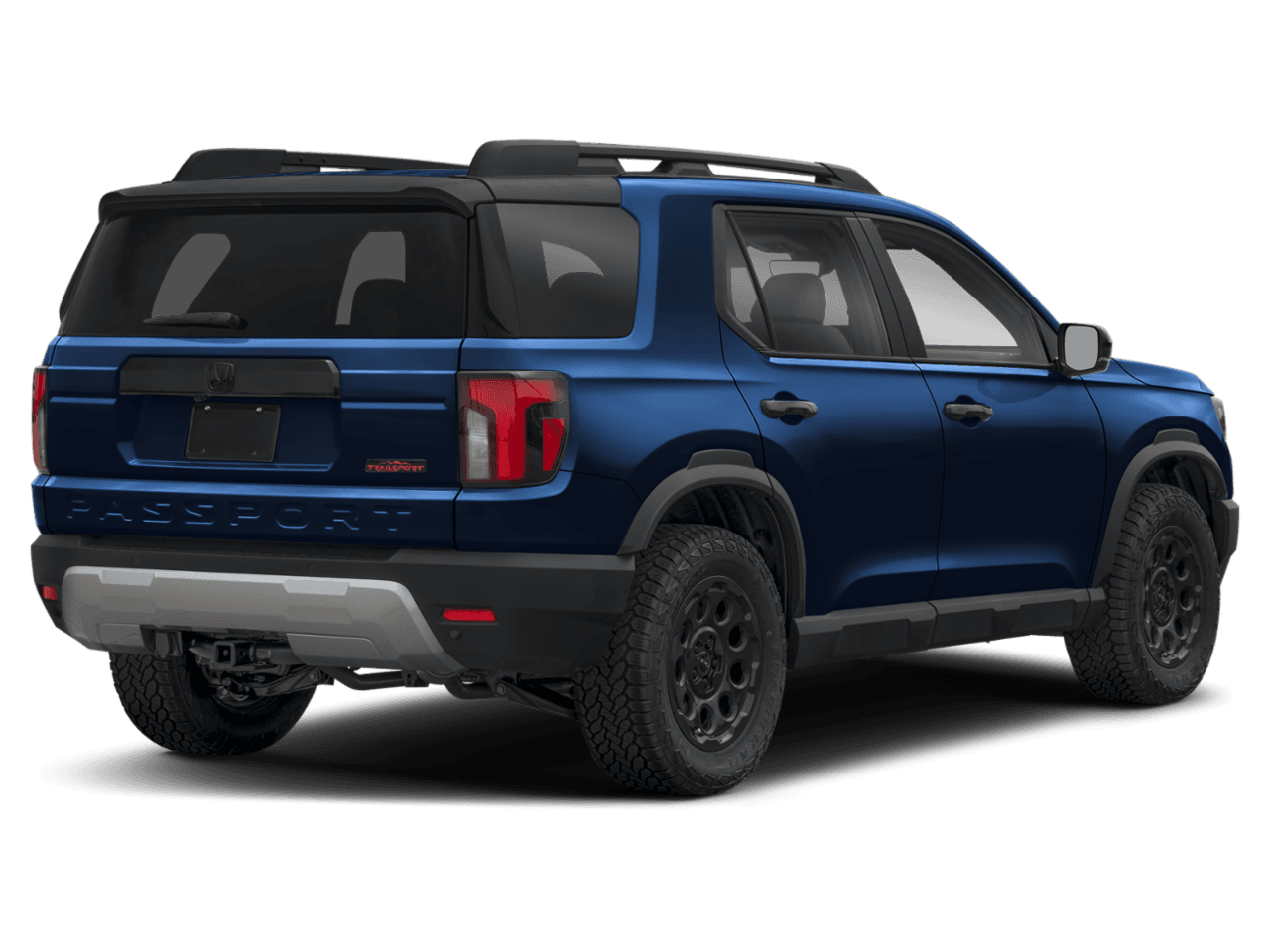 2026 Honda Passport TrailSport Blackout - Rear 3/4, facing to the right