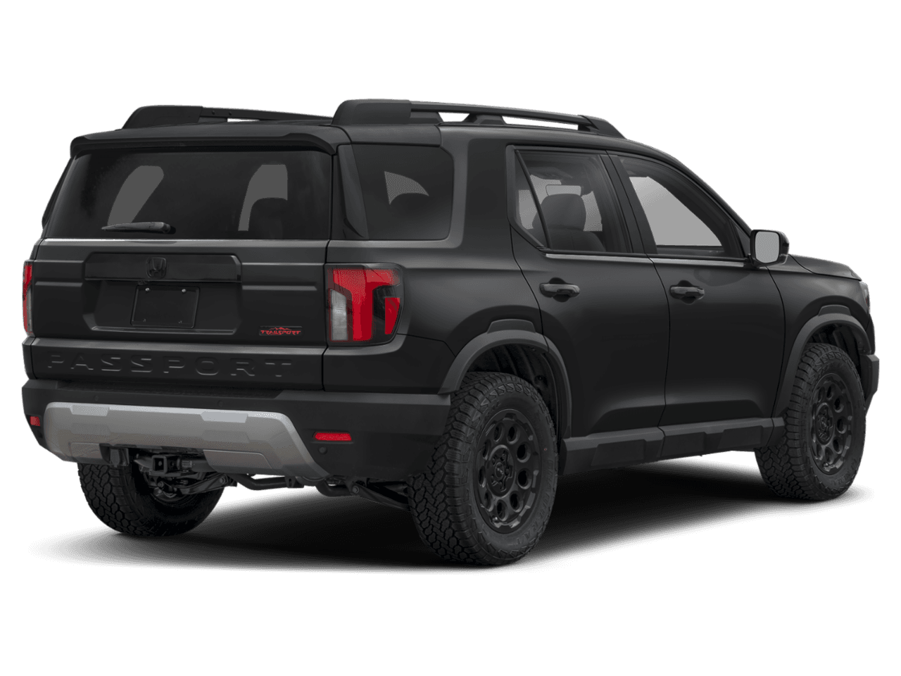 2026 Honda Passport TrailSport Blackout - Rear 3/4, facing to the right