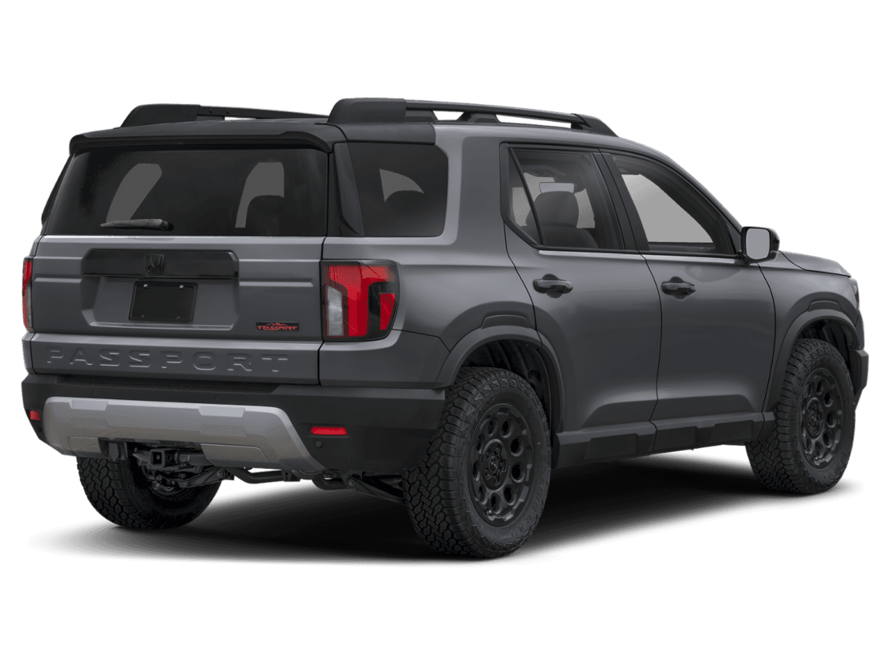 2026 Honda Passport TrailSport Blackout - Rear 3/4, facing to the right