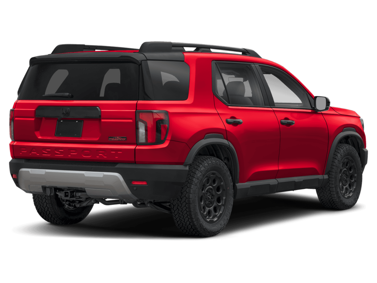 2026 Honda Passport TrailSport Blackout - Rear 3/4, facing to the right