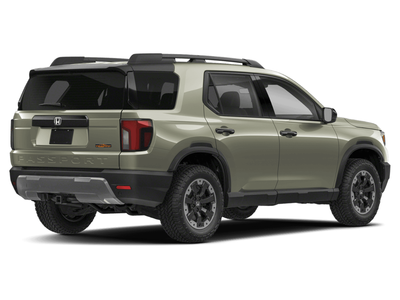 2026 Honda Passport TrailSport Elite - Rear 3/4, facing to the right