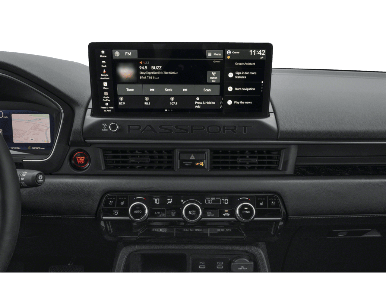 2026 Honda Passport TrailSport Elite - Interior Stereo System