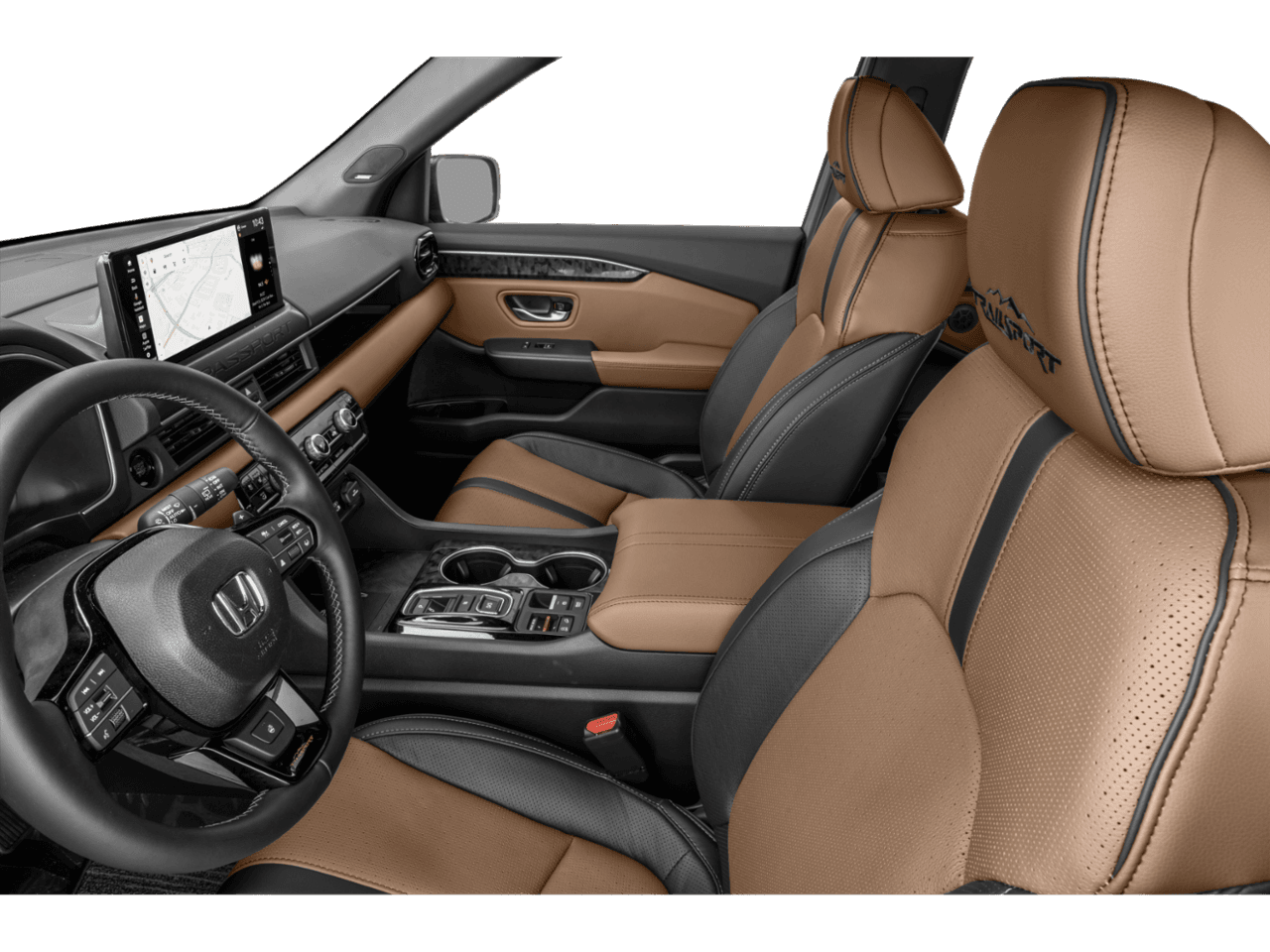 2026 Honda Passport TrailSport Elite Blackout - Interior Driver's Side with Door Open, Front Seat Feature