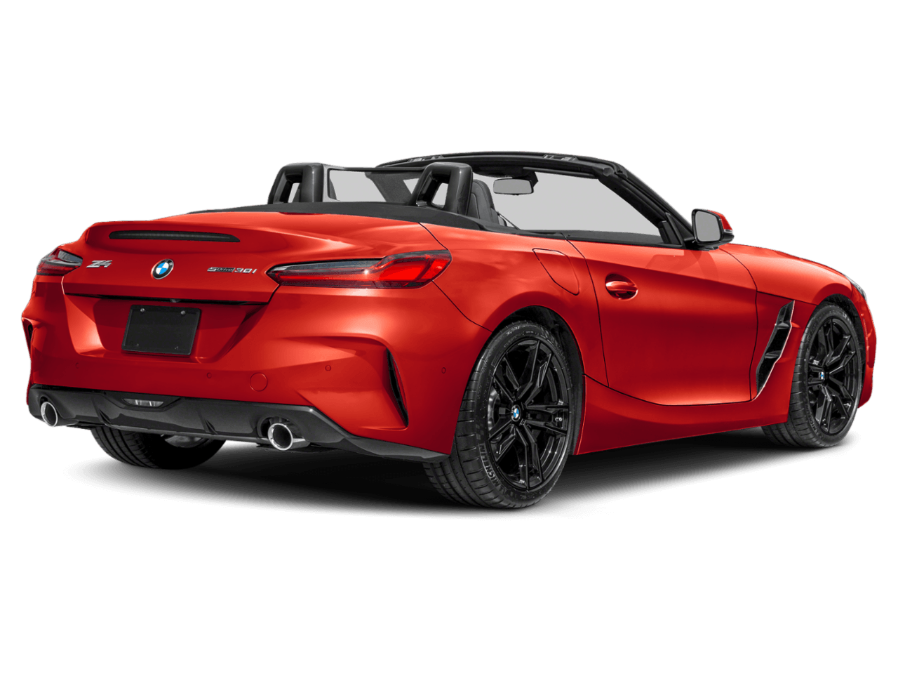 2026 BMW Z4 sDrive30i - Rear 3/4, facing to the right