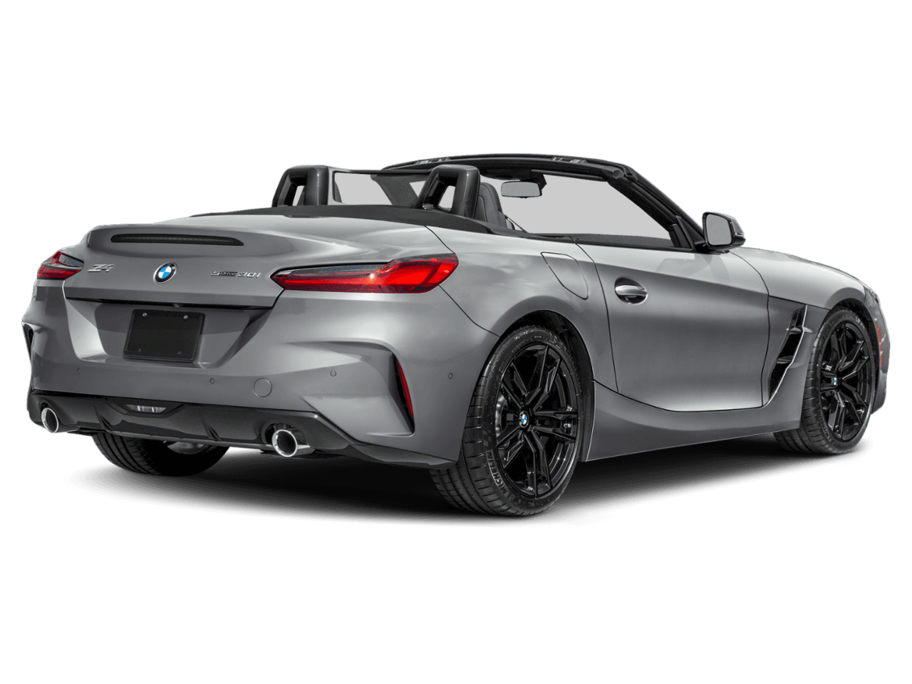2026 BMW Z4 M40i - Rear 3/4, facing to the right
