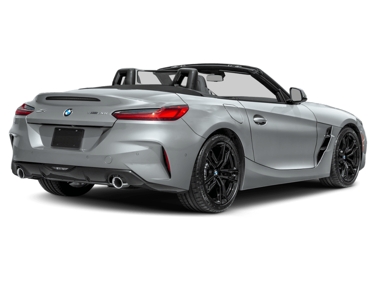 2026 BMW Z4 M40i - Rear 3/4, facing to the right