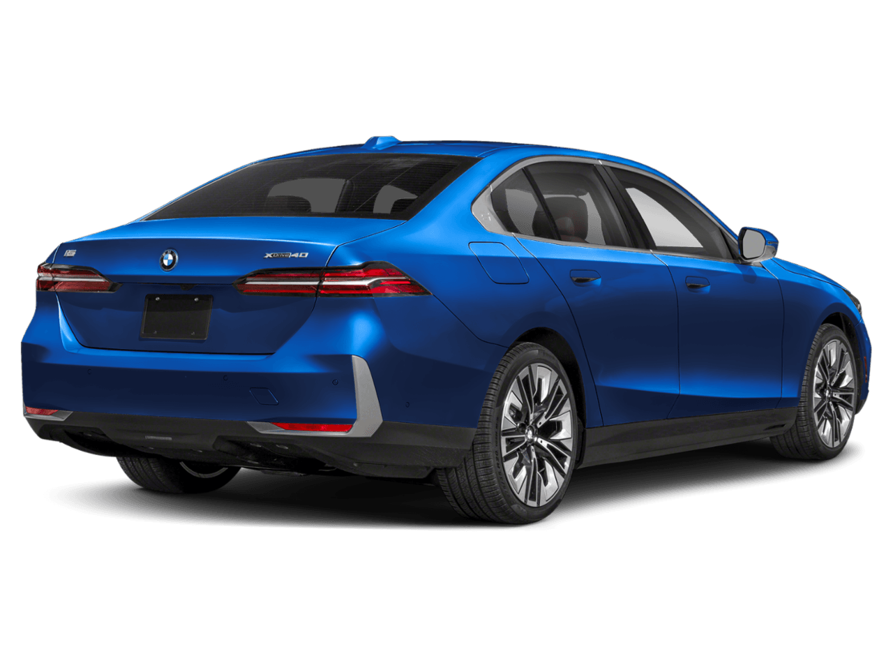2026 BMW i5 xDrive40 - Rear 3/4, facing to the right