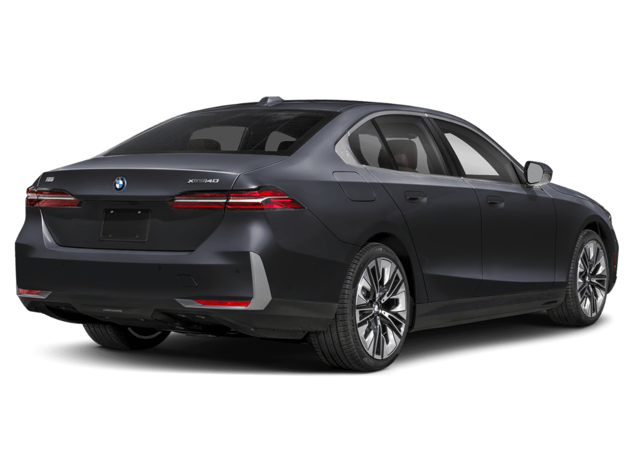 2026 BMW i5 xDrive40 - Rear 3/4, facing to the right