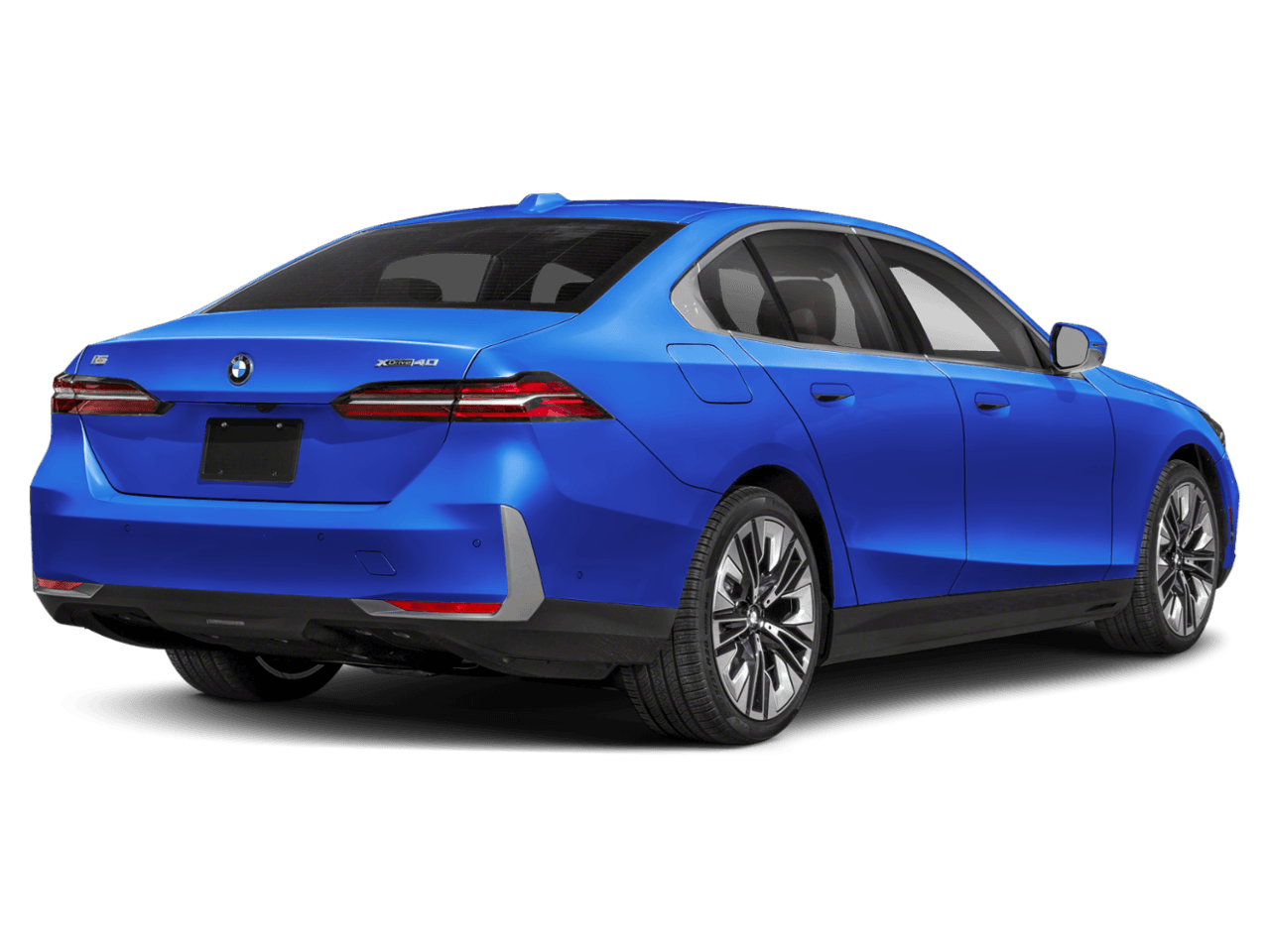 2026 BMW i5 xDrive40 - Rear 3/4, facing to the right