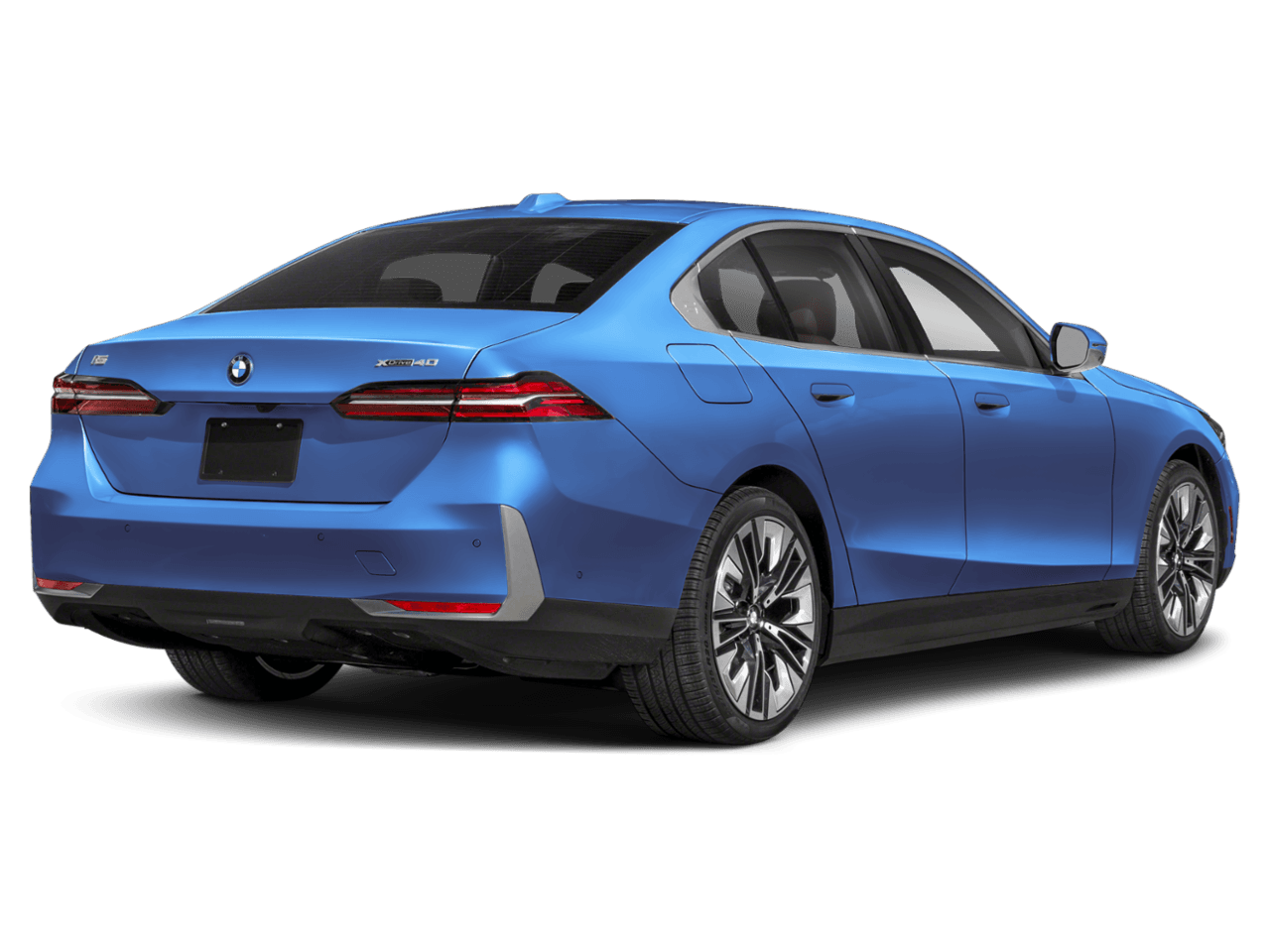 2026 BMW i5 xDrive40 - Rear 3/4, facing to the right