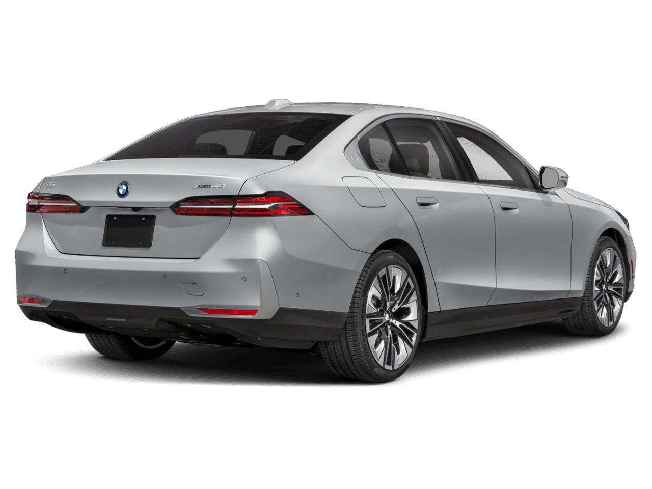 2026 BMW i5 xDrive40 - Rear 3/4, facing to the right